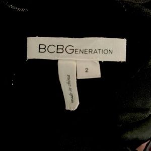 BCBGeneration black cocktail dress. Good condition size 2